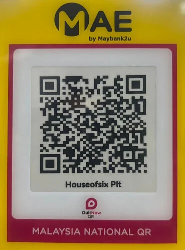 QR payment for online booking