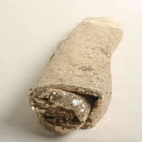 Sequin Beige - 2 Metre