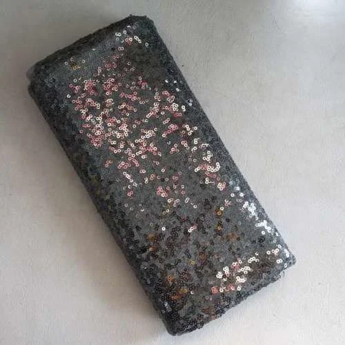Sequin Dark Silver - 3mtr