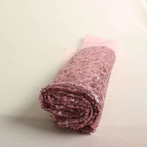 Sequin Dusty Pink