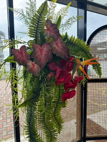 (SM) Bunga tropical gantung