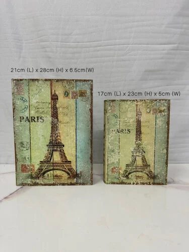 (SM) Decorative Book Boxes - Medium