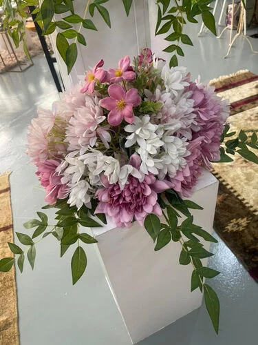 (SM) Flower Bouquet Pink/Purple Walkaway