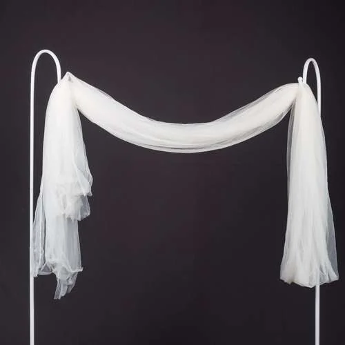 (SM) Lace Netting Off White - 10mtr