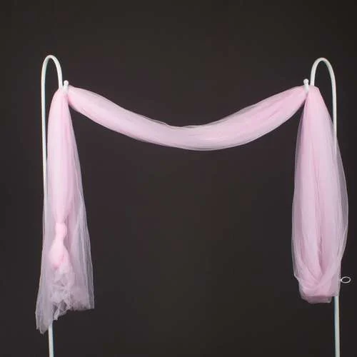 (SM) Lace Netting Pink - 5mtr