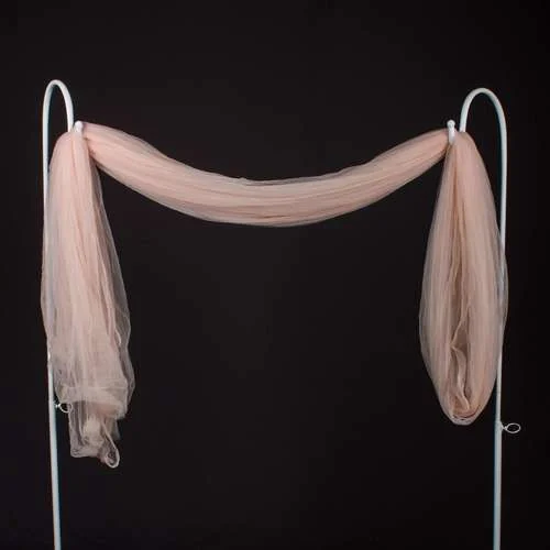 (SM) Lace Netting Soft Brown - 2mtr