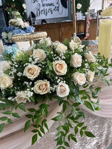 (SM) Rose Centerpiece Single (L)