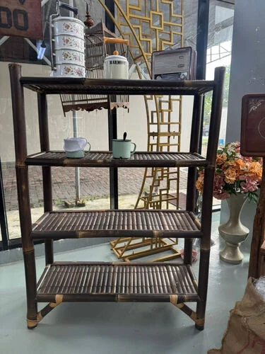 (SM) Shelves Bamboo Dark Brown