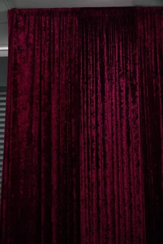 (SM) Velvet Backdrop Maroon
