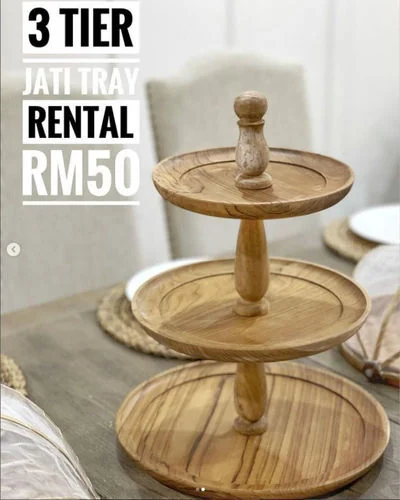 ™ 3 Tier Jati Tray