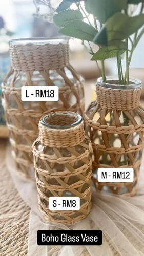 ™ Boho Glass Vase - M - 7cm x 10.5cm x 20cm