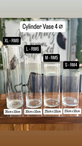 ™ Cylinder Vase 4 Ø - M