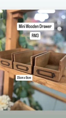 ™ Mini Wooden Drawer