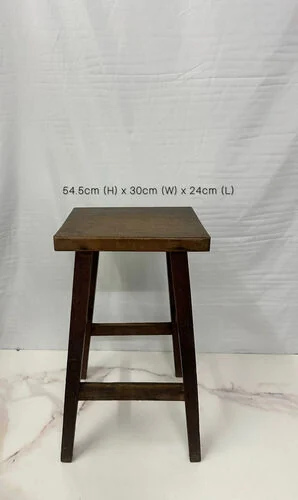 ™ Vintage Solid Wood Stool - Square