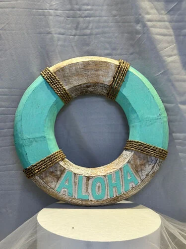 ™ Wood Buoy Aloha