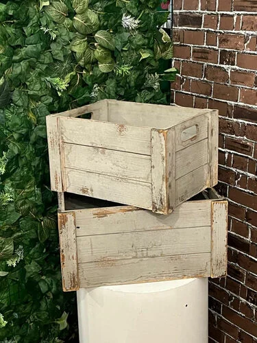 ™ Wooden Box Grey - M