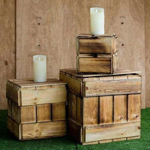 Wooden Rustic Box - L